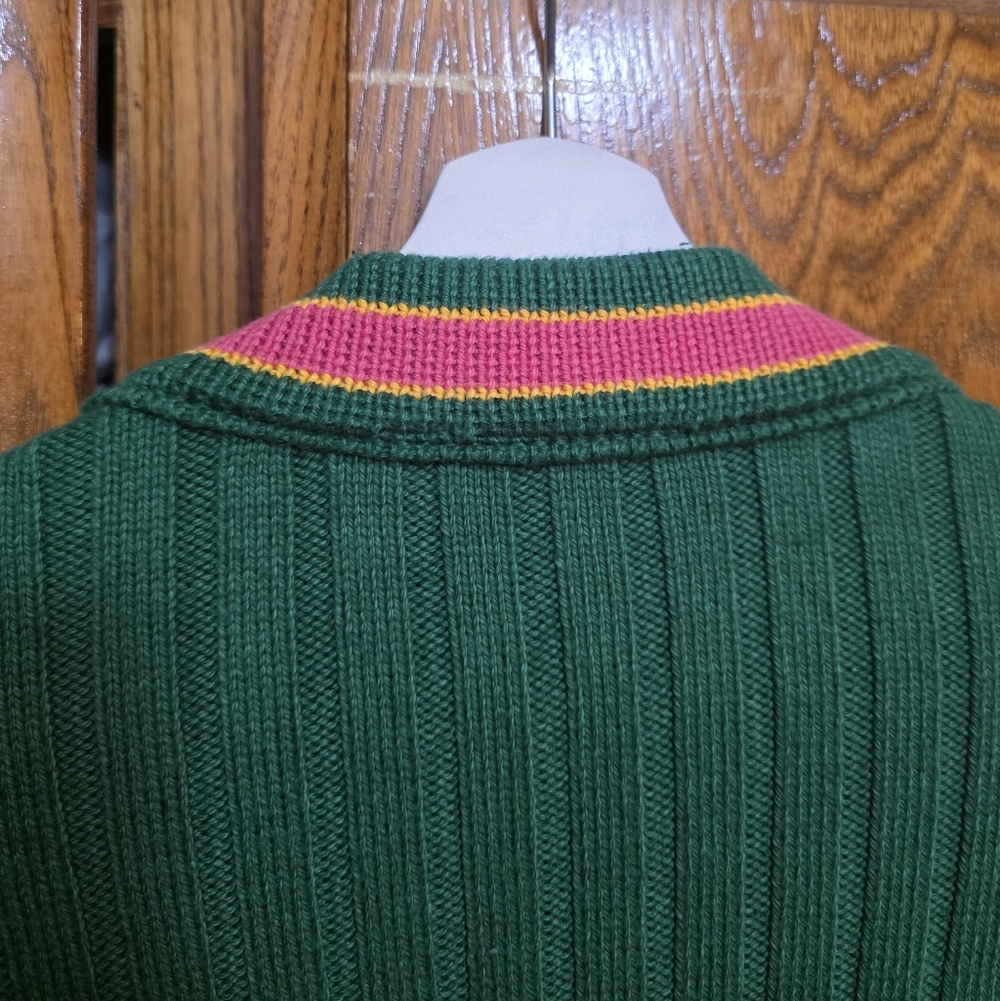 BANANA REPUBLIC ATHLETICS Varsity Cardigan Size M - Picture 10 of 11